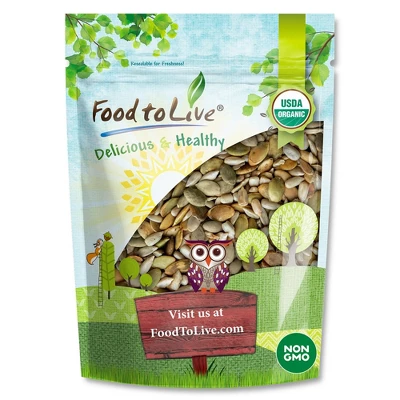 Organic Dry Roasted Sunflower And Pumpkin Seed Mix - By Food To Live 6 Organic Dry Roasted Sunflower And Pumpkin Seed Mix - By Food To Live - Image 6