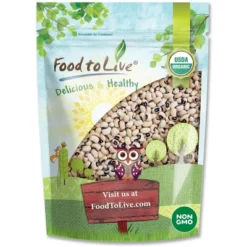 Organic Black-Eyed Peas - Raw Dried Cow Peas, Non-GMO, Bulk Beans, Product Of The USA - By Food To Live -Lipton Sale Store GUEST d3806bf2 b30c 4a5d 864b f2078f79aaf4