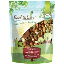 Organic Active Life Trail Mix — Raw And Non-GMO Snack Mix Contains Cashews, Pumpkin Seeds, Apricots, Hazelnuts, Almonds. Vegan, Kosher, Bulk -Lipton Sale Store GUEST d7013608 5f23 479b a0ba abd73b33d248