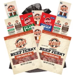Trail's Best 12-Piece Sampler (2 Bags Of Jerky And 10 Packs Of Assorted Sticks) -Lipton Sale Store GUEST dc128274 cc98 41c9 862b 4af41a2f699a