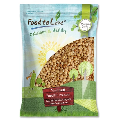 Organic Dry Roasted Pine Nuts With Himalayan Salt - By Food To Live 11 Organic Dry Roasted Pine Nuts With Himalayan Salt - By Food To Live - Image 11