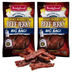 Bridgford Sweet Baby Ray’s Beef Jerky Honey BBQ 10 Oz - Ready To Eat High Protein Jerky For Midday Energy Boost Or A Post Workout Snack -Lipton Sale Store GUEST e3d897f7 629a 4010 b9cb 5335f1372b91