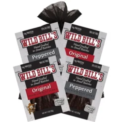 Wild Bill's 4-Piece Beef Jerky Sampler (Two 3oz Packs Each Of Original Hickory And Black Peppered) 9 Wild Bill's 4-Piece Beef Jerky Sampler (Two 3oz Packs Each Of Original Hickory And Black Peppered) -Lipton Sale Store GUEST e48238e6 8792 4d99 a401 b14f4f221836