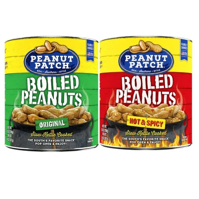 Peanut Patch Boiled Peanuts Duo – 2 Hot & Spicy (25 Oz) + 2 Original (25 Oz) Can 5 Peanut Patch Boiled Peanuts Duo – 2 Hot & Spicy (25 Oz) + 2 Original (25 Oz) Can - Image 5