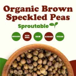 Organic Brown Speckled Peas - By Food To Live 11 Organic Brown Speckled Peas - By Food To Live -Lipton Sale Store GUEST eb7c3fbc d4ea 4853 be16 e32f787c586a