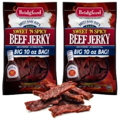 Bridgford Sweet Baby Ray’s Beef Jerky Sweet N Spicy 10 Oz - Ready-to-Eat High Protein Sweetened Spicy Beef Jerky For On-the-Go Snacking -Lipton Sale Store GUEST ec22bc7e 8d1d 4bc5 87b5 cfa34c6ca66e