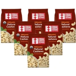 Equal Exchange Organic Natural Cashews - Case Of 6/8 Oz -Lipton Sale Store GUEST ef47afe7 ff9d 4dc5 9144 c25d96855f40