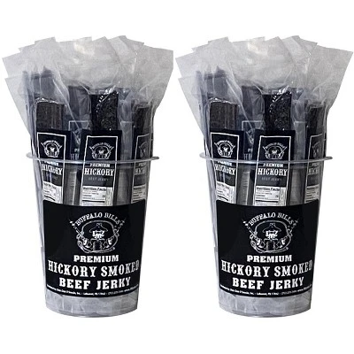 Buffalo Bills 20-ct Premium Hickory Beef Jerky Wrapped Strips (two 20-ct Tubs Of Beef Jerky Strips) 4 Buffalo Bills 20-ct Premium Hickory Beef Jerky Wrapped Strips (two 20-ct Tubs Of Beef Jerky Strips) - Image 4