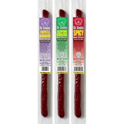 Buffalo Bills 15-ct Assorted Hot Ole Smokies (Beef Sticks) - Two 15-ct Tubs 2 Buffalo Bills 15-ct Assorted Hot Ole Smokies (Beef Sticks) - Two 15-ct Tubs - Image 2