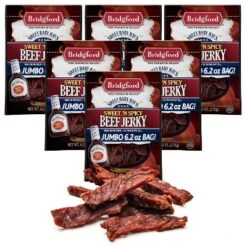 Bridgford Sweet Baby Ray’s Beef Jerky Sweet N Spicy 6.2 Oz - Ready-to-Eat High Protein Sweetened Spicy Beef Jerky For On-the-Go Snacking -Lipton Sale Store GUEST f1a5ea1c 78aa 486f 997a 7417d382f18b