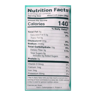 Live Love Pop - Popcorn Salt & Vinegar - Case Of 12 - 4.4 Oz 1 Live Love Pop - Popcorn Salt & Vinegar - Case Of 12 - 4.4 Oz