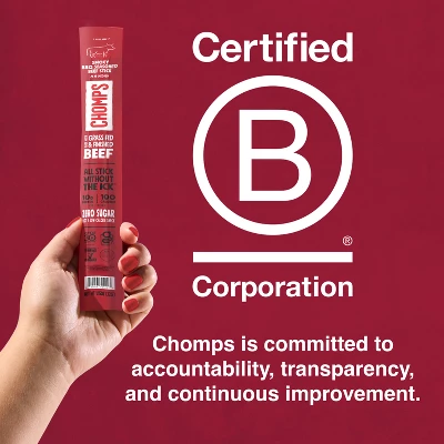 Chomps Snack Sticks Smoky BBQ Stick - 1.15oz 4 Chomps Snack Sticks Smoky BBQ Stick - 1.15oz - Image 4