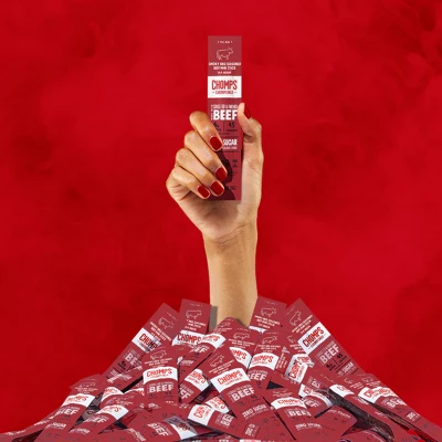 Chomps Snack Sticks Smoky BBQ Beef Meat Sticks - 12oz/24pk 5 Chomps Snack Sticks Smoky BBQ Beef Meat Sticks - 12oz/24pk - Image 5