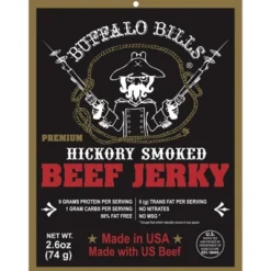 Buffalo Bills 4-Piece Premium Beef Jerky Sampler (4 Assorted 2.6oz Beef Jerky Packs)