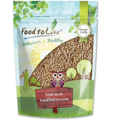 Dry Roasted Sunflower Seed Kernels - By Food To Live 1 Dry Roasted Sunflower Seed Kernels - By Food To Live
