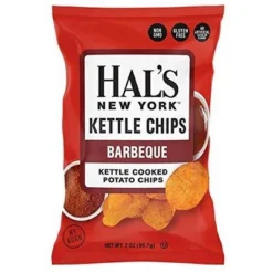 Hal’s New York Best Sellers Chips 2oz Bag 24 Variety Pack Gluten-Free Non-GMO Kettle Cooked Classic Chips Crunchy Snack For Home, Office, Or On-the-Go