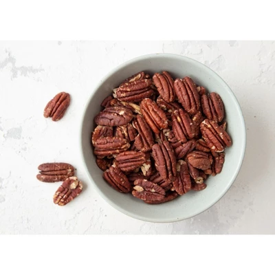 Dry Roasted Pecan Halves With Himalayan Salt - By Food To Live 6 Dry Roasted Pecan Halves With Himalayan Salt - By Food To Live - Image 6